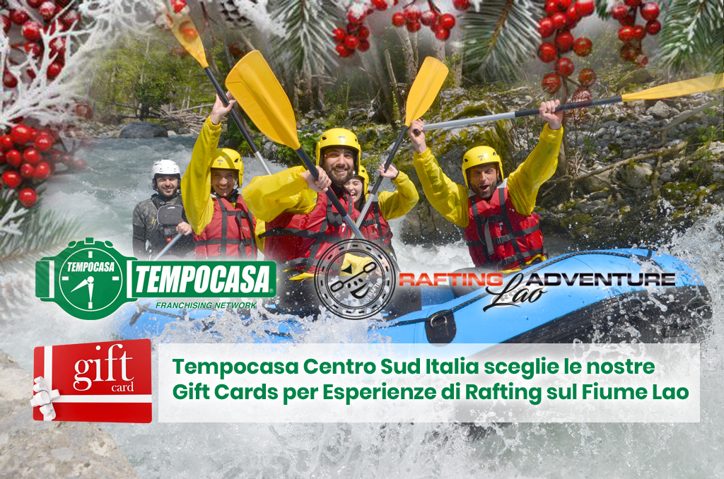 Gift Cards Tempo Casa Rafting Lao